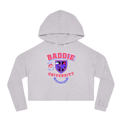 Women’s Baddie U Cropped Hooded Sweatshirt