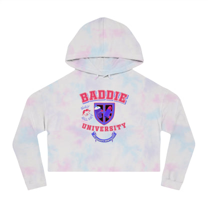 Women’s Baddie U Cropped Hooded Sweatshirt