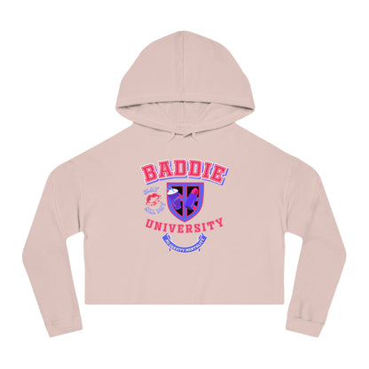 Women’s Baddie U Cropped Hooded Sweatshirt