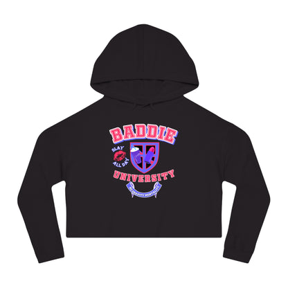 Women’s Baddie U Cropped Hooded Sweatshirt