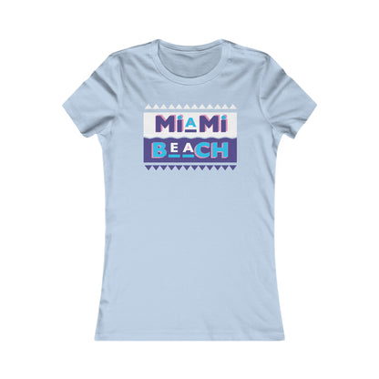 Women's Miami Beach 90s T Shirt