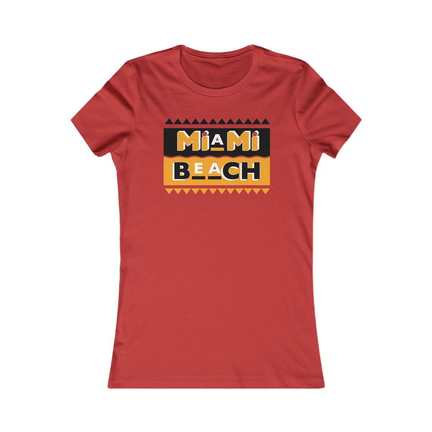 Women's Miami Beach 90s T Shirt