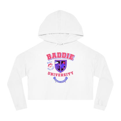 Women’s Baddie U Cropped Hooded Sweatshirt