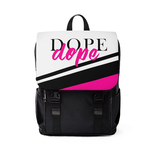 Dope White Backpack (small)