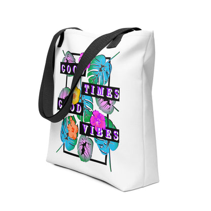 Good Times Good Vibes Tote Bag