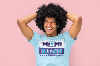 Men's Miami Beach 90s T Shirt