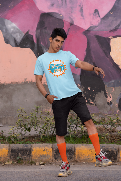 Men's Miami + Chill Fins Up Edition T Shirt