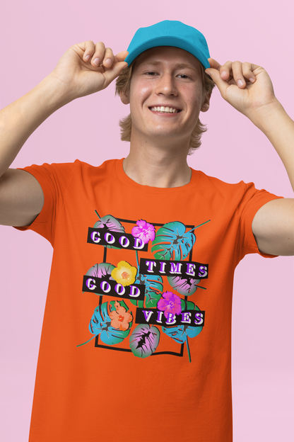 Camiseta Good Times Good Vibes para hombre