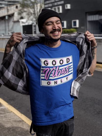 Camiseta Good Vibes Only para hombre