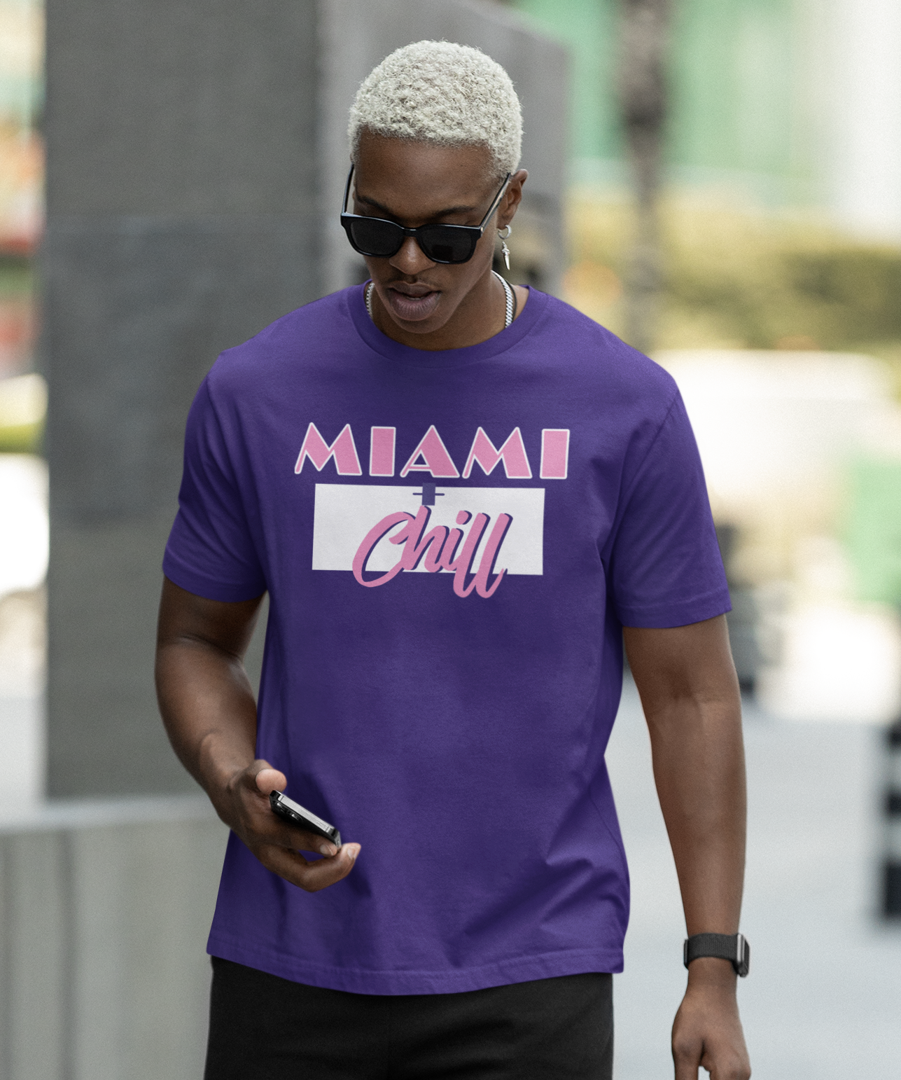 Camiseta Miami + Chill Vice Edition para hombre