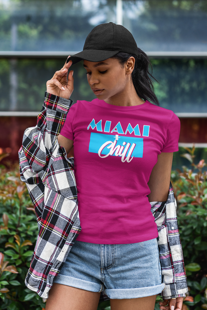 Camiseta Miami + Chill Vice Edition para mujer