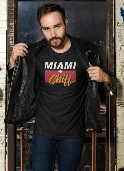 Camiseta Miami + Chill En Fuego Edition para hombre