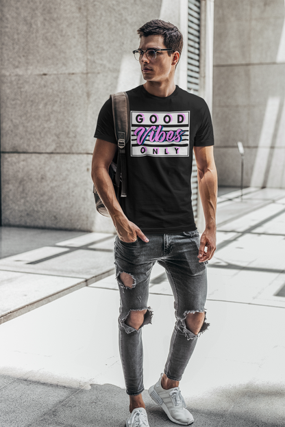 Camiseta Good Vibes Only para hombre