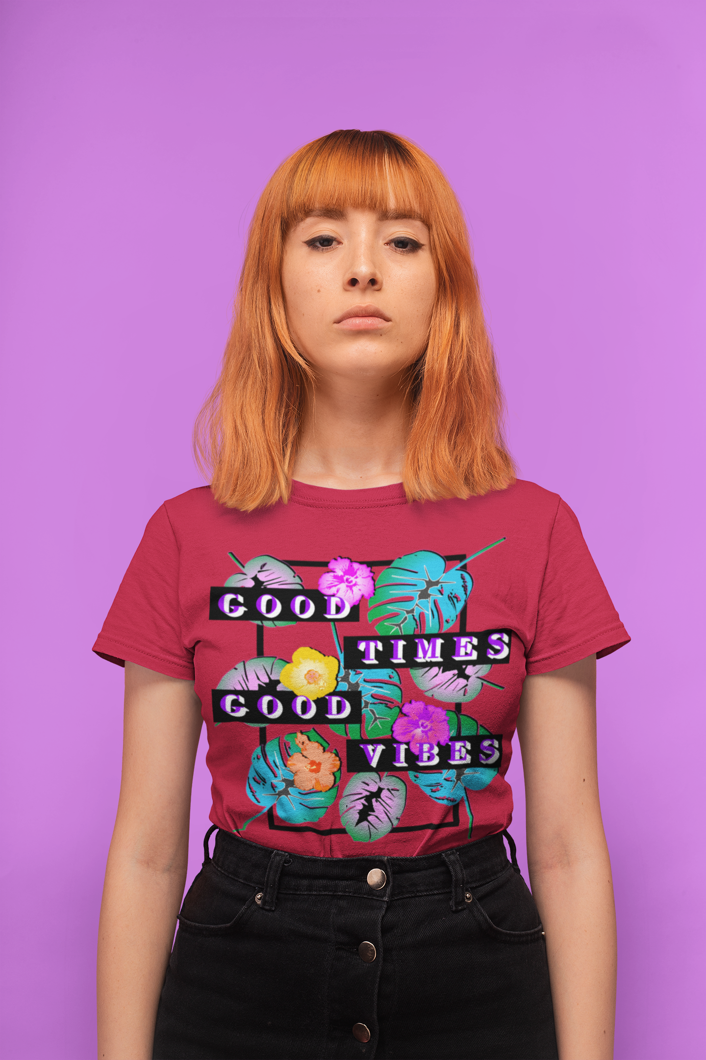 Women's Good Times Good Vibes T Shirt