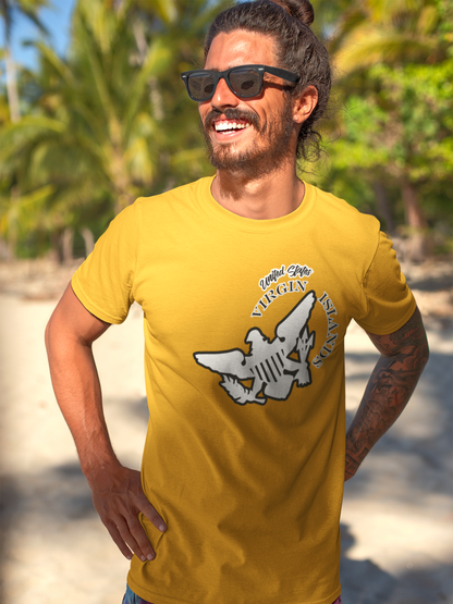 Camiseta con sello VI para hombre