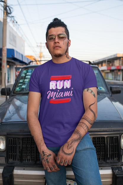 Camiseta Run Miami para hombre