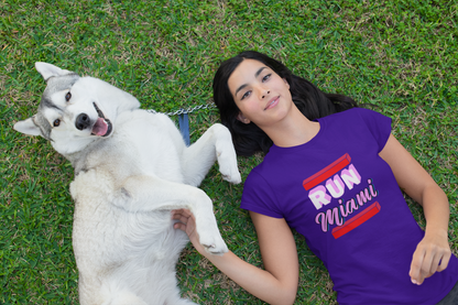 Camiseta Run Miami para mujer