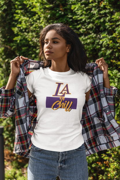 Camiseta LA + Chill para mujer