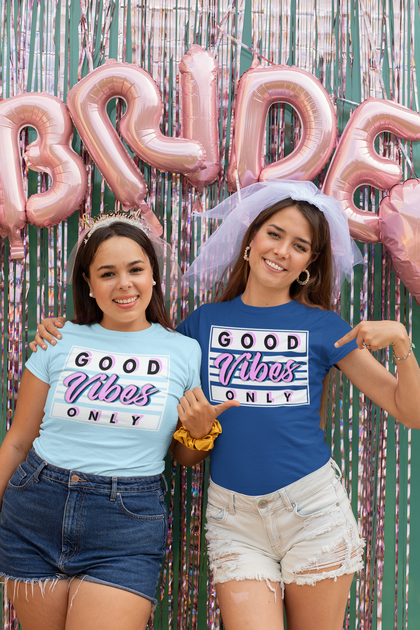 Camiseta Good Vibes Only para mujer