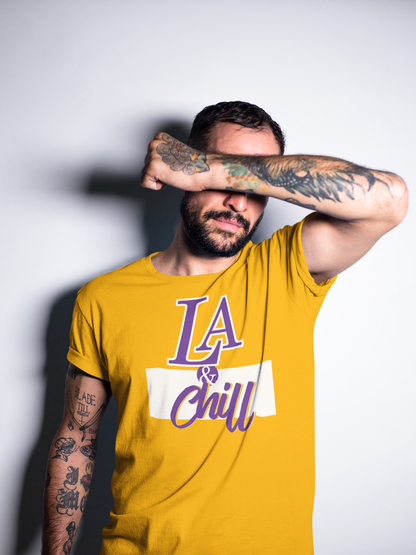 Camiseta LA + Chill para hombre