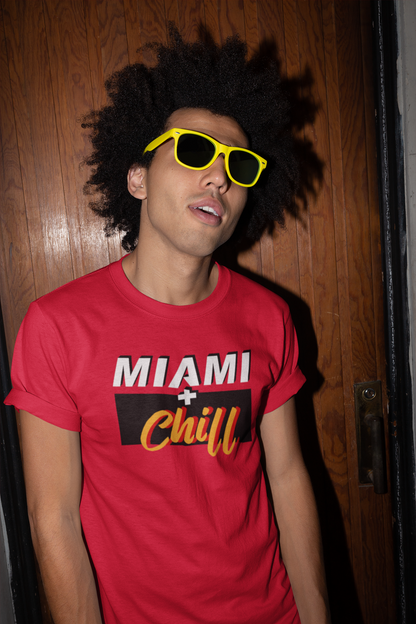 Camiseta Miami + Chill En Fuego Edition para hombre