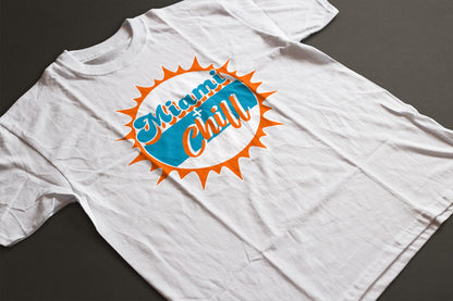 Men's Miami + Chill Fins Up Edition T Shirt