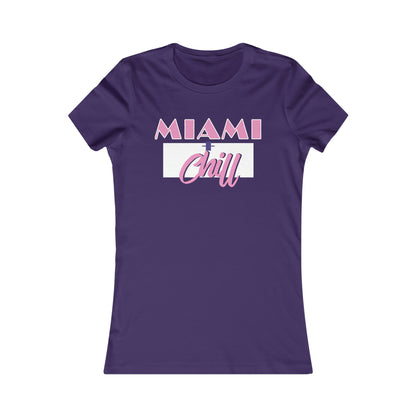 Camiseta Miami + Chill Vice Edition para mujer