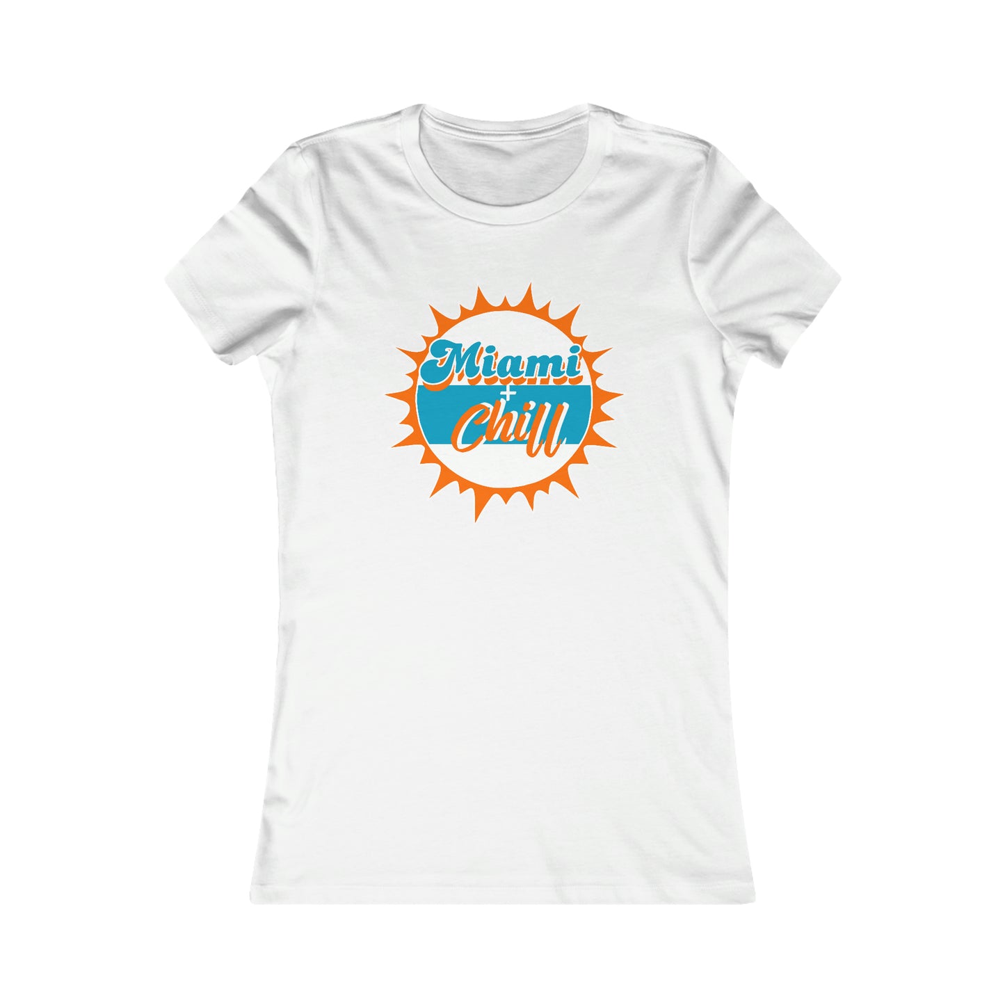 Women's Miami + Chill Fins Up Edition T Shirt