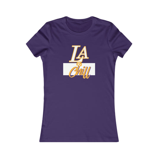 Camiseta LA + Chill para mujer