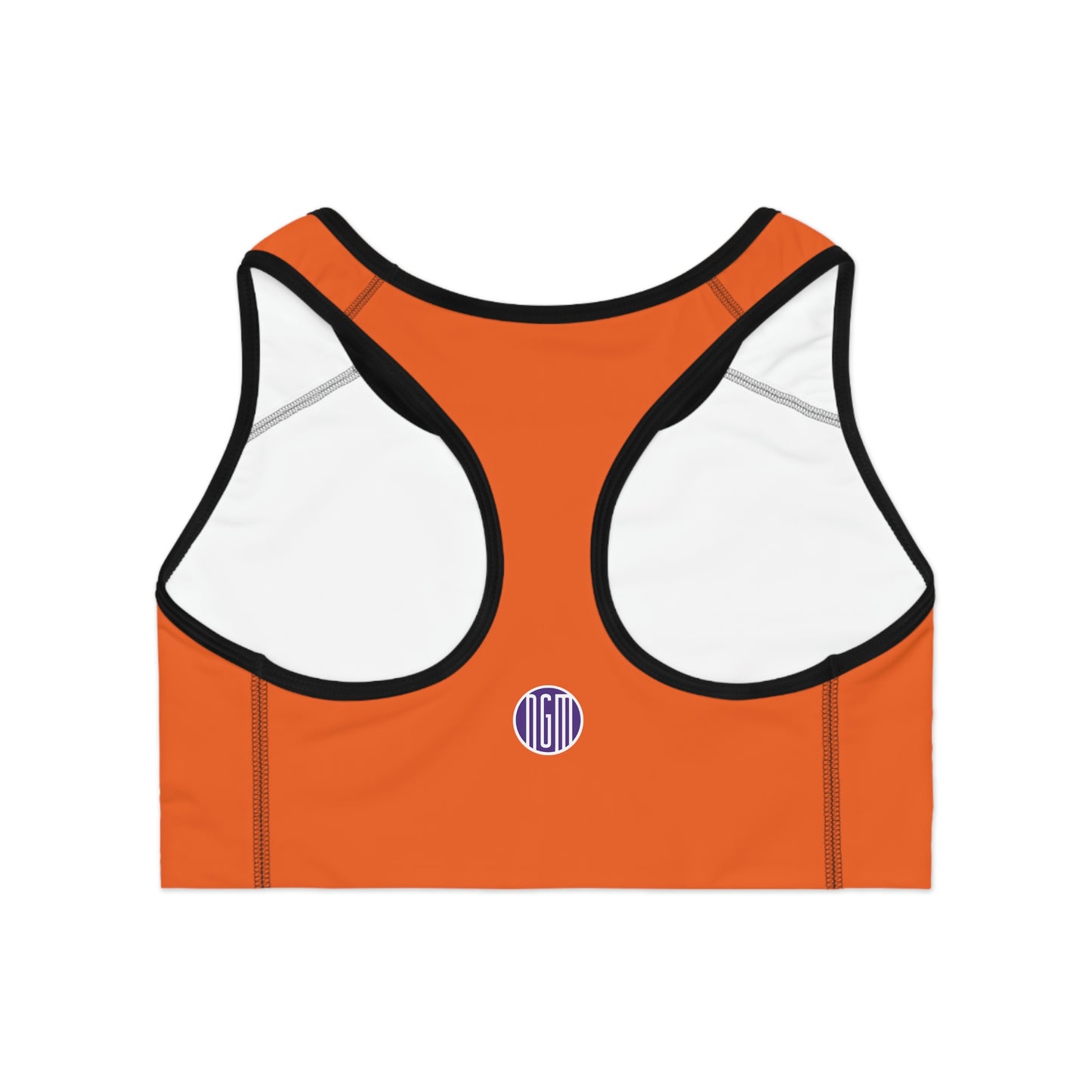 VI Stamp Sports Bra Orange