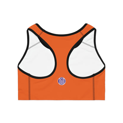 Sujetador Deportivo VI Stamp Naranja