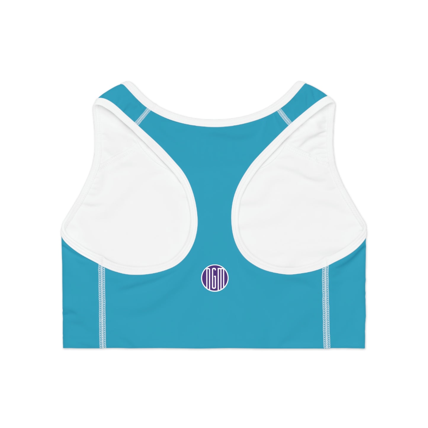 VI Stamp Sports Bra Turquoise