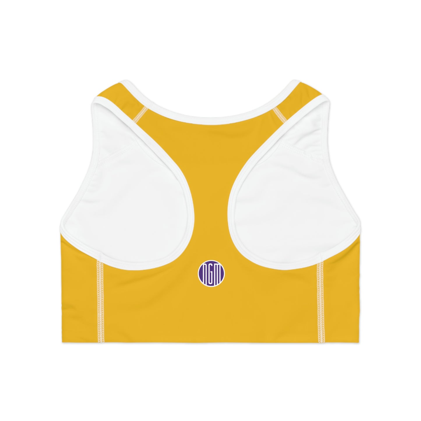 VI Stamp Sports Bra Gold