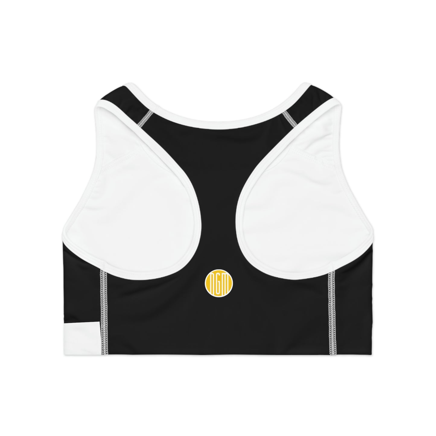 VI Stamp Sports Bra Black