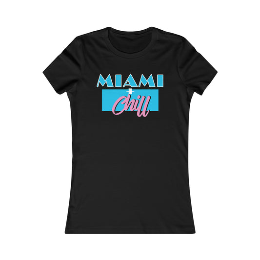 Camiseta Miami + Chill Vice Edition para mujer