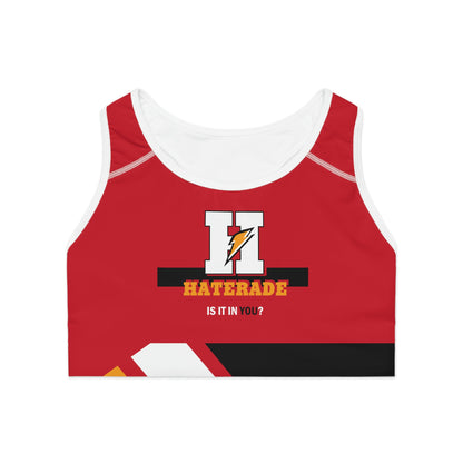 Haterade Sports Bra Red