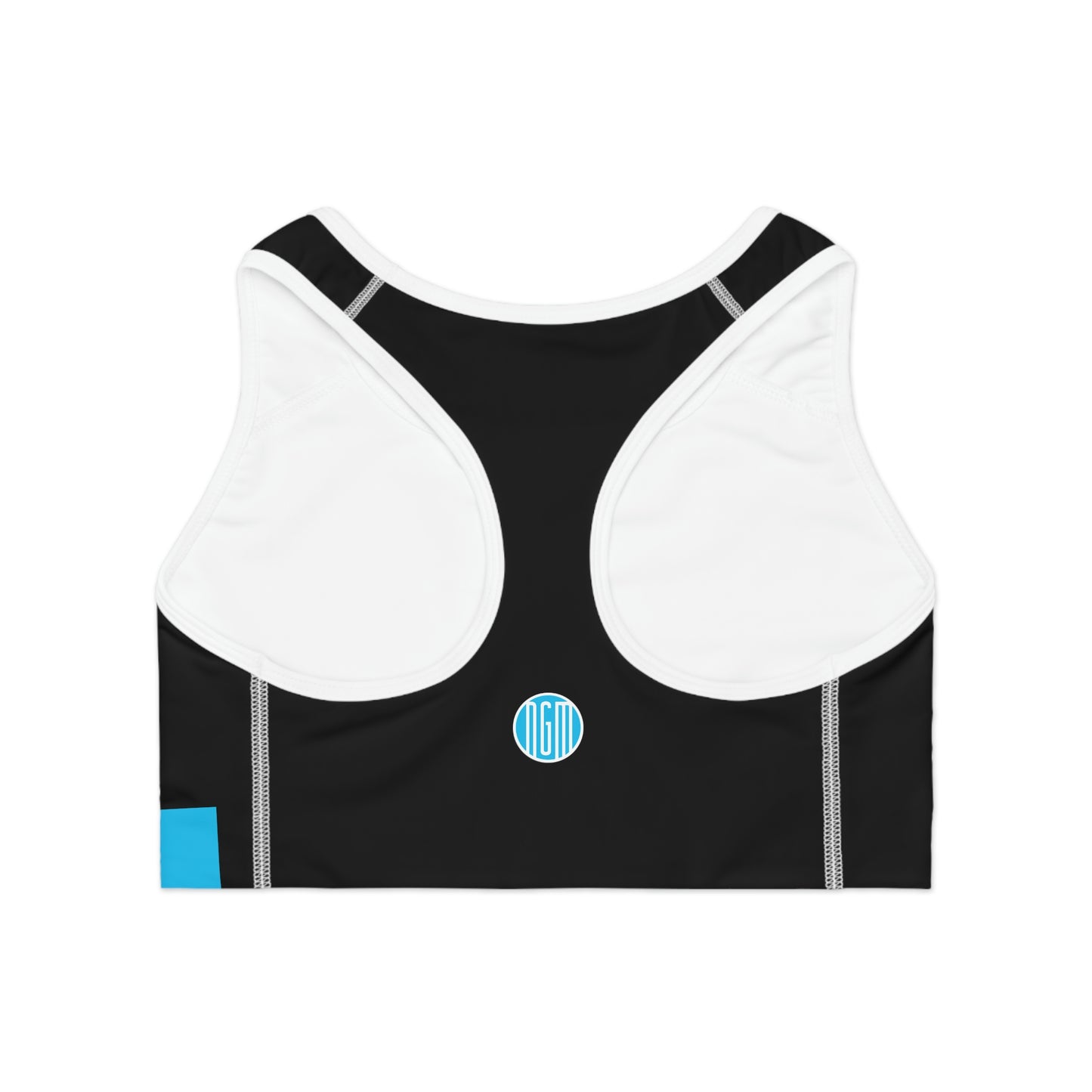 Miami + Chill Sports Bra Black