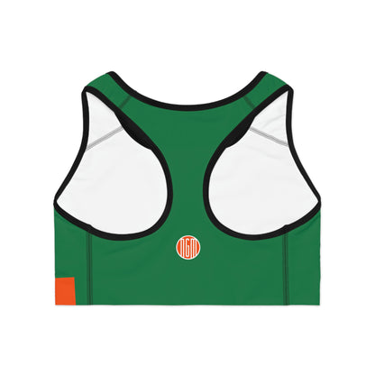 Haterade Sports Bra Green