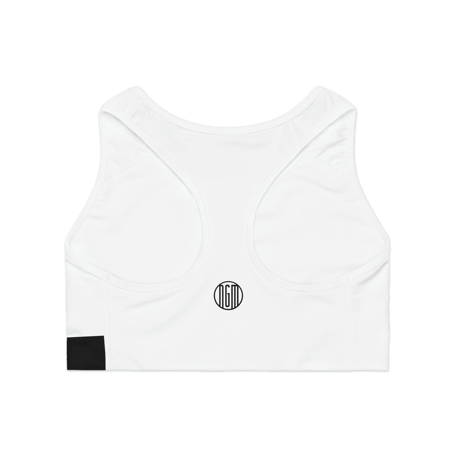 VI Stamp Sports Bra White