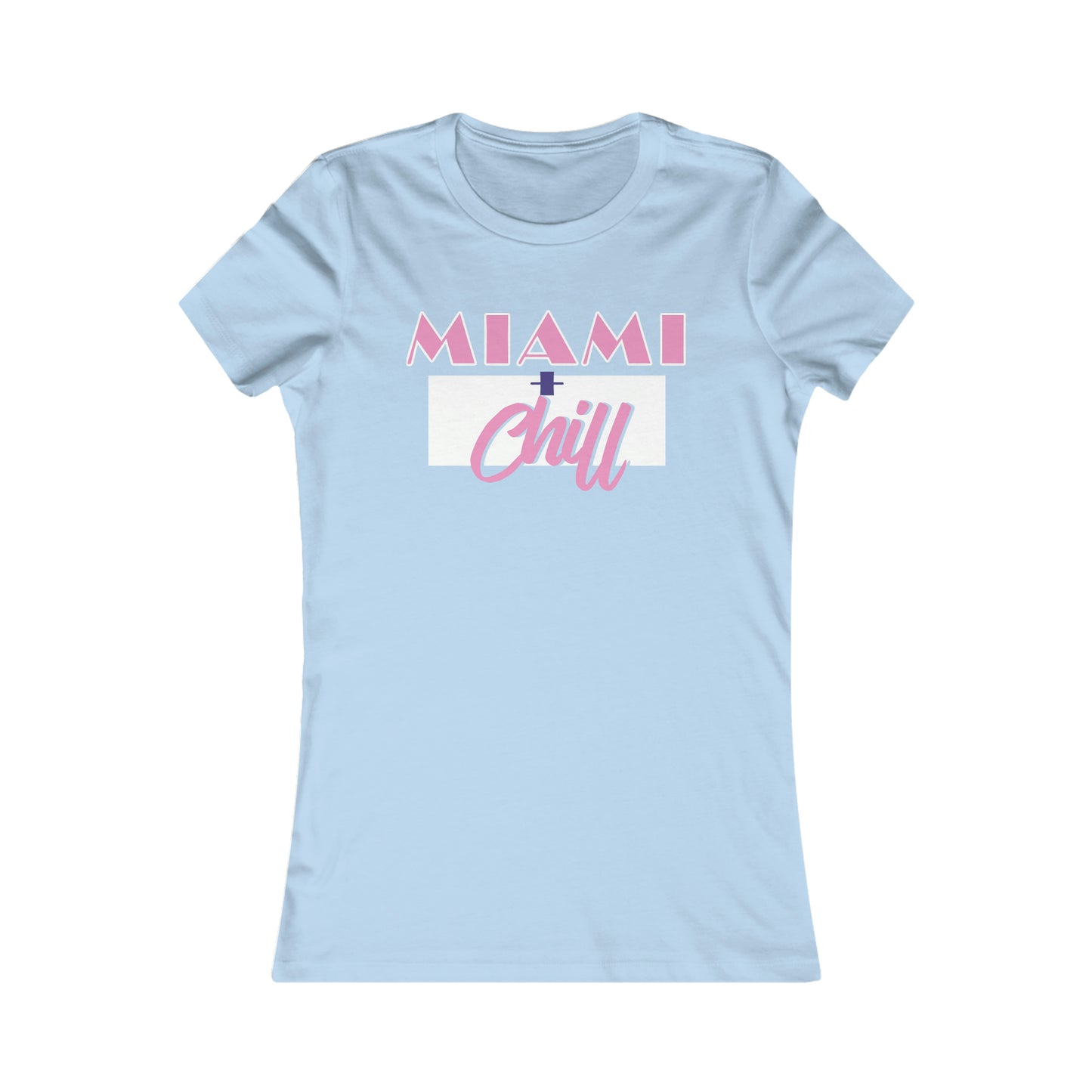 Camiseta Miami + Chill Vice Edition para mujer