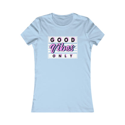 Camiseta Good Vibes Only para mujer