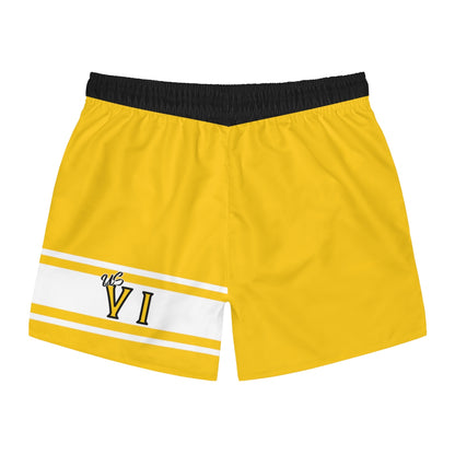 VI Stamp Gold Swim Trunks