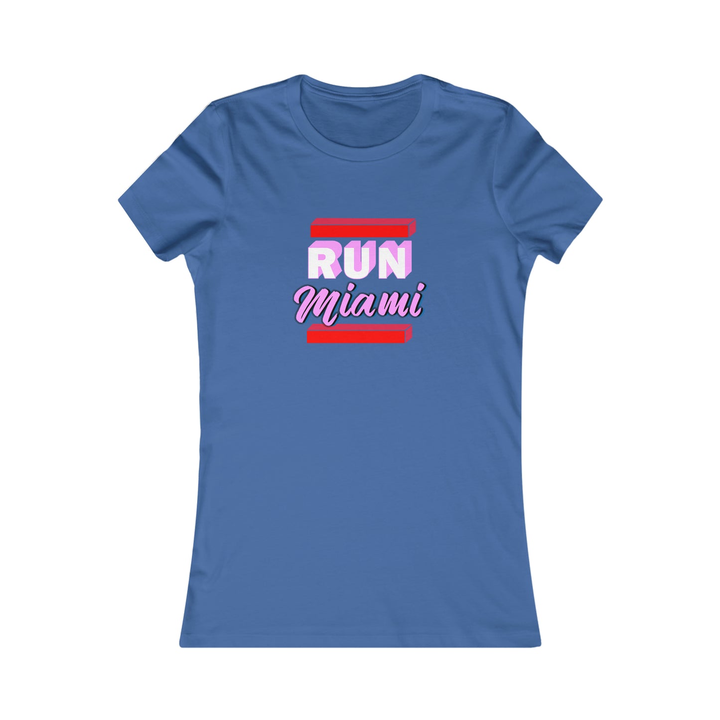 Women's Run Miami T Shirt