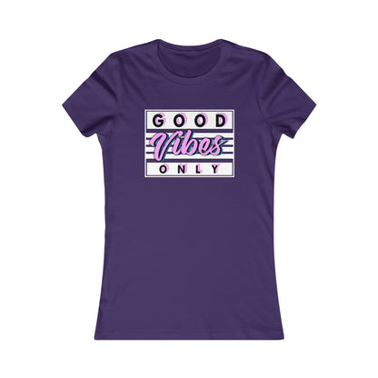 Women's Good Vibes Only T Shirt