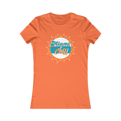 Women's Miami + Chill Fins Up Edition T Shirt