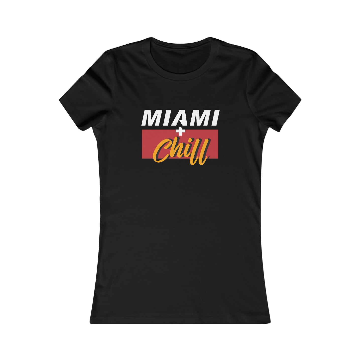 Camiseta edición Miami + Chill En Fuego para mujer