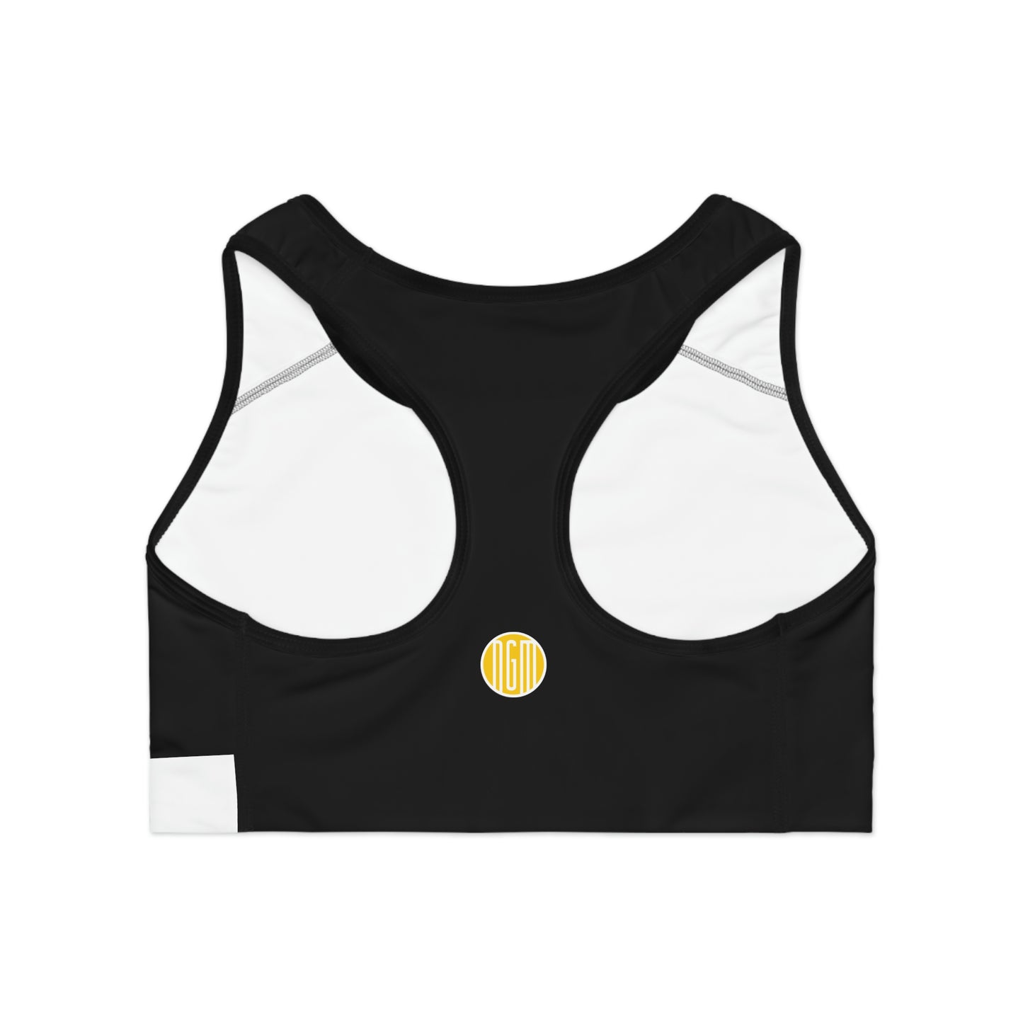 VI Stamp Sports Bra Black