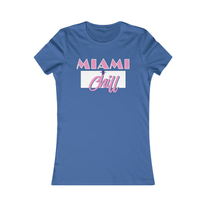 Camiseta Miami + Chill Vice Edition para mujer