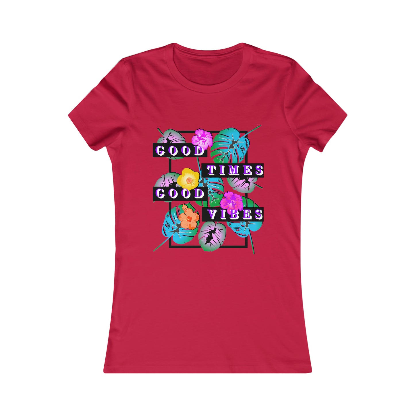 Camiseta Good Times Good Vibes para mujer