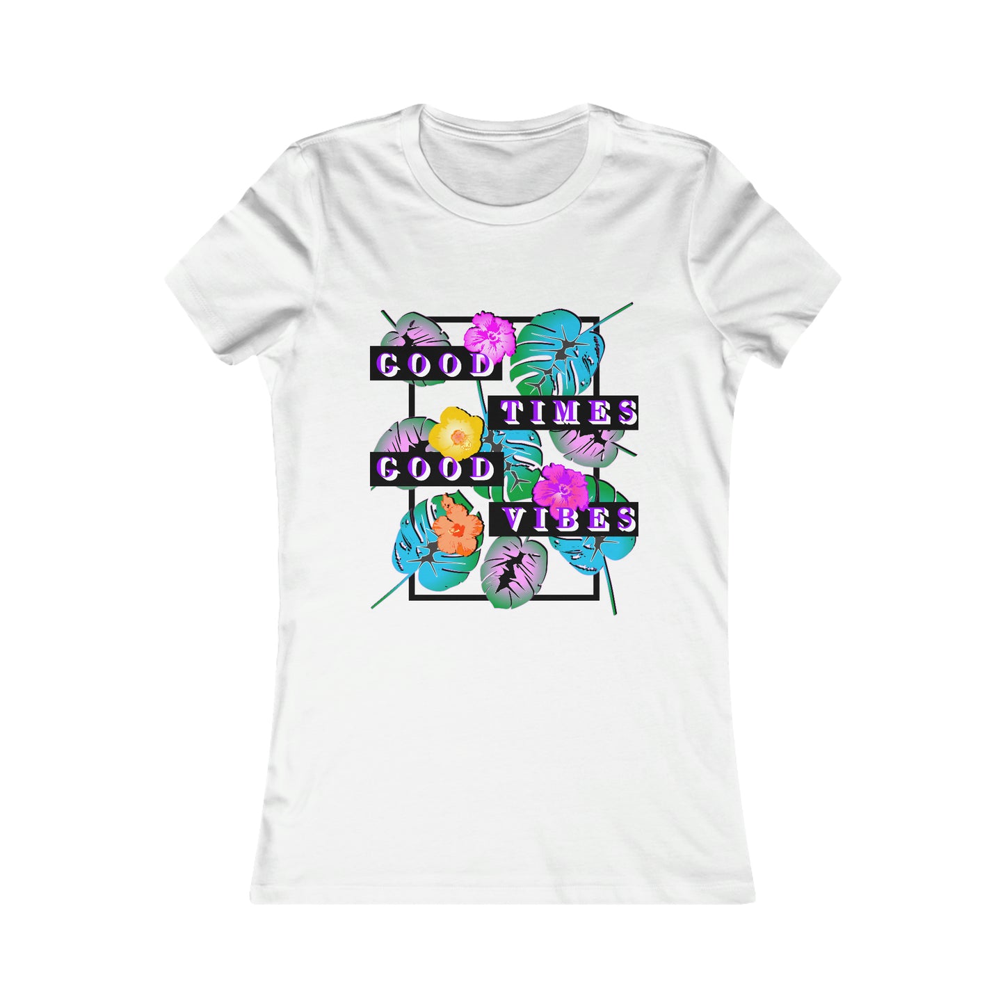 Camiseta Good Times Good Vibes para mujer